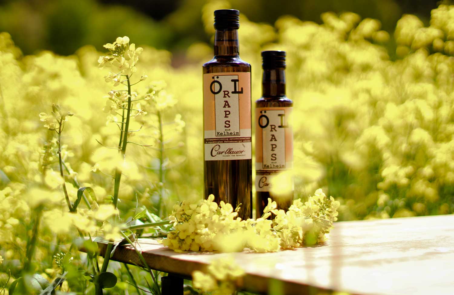 Rapsöl aus eigener Herstellung