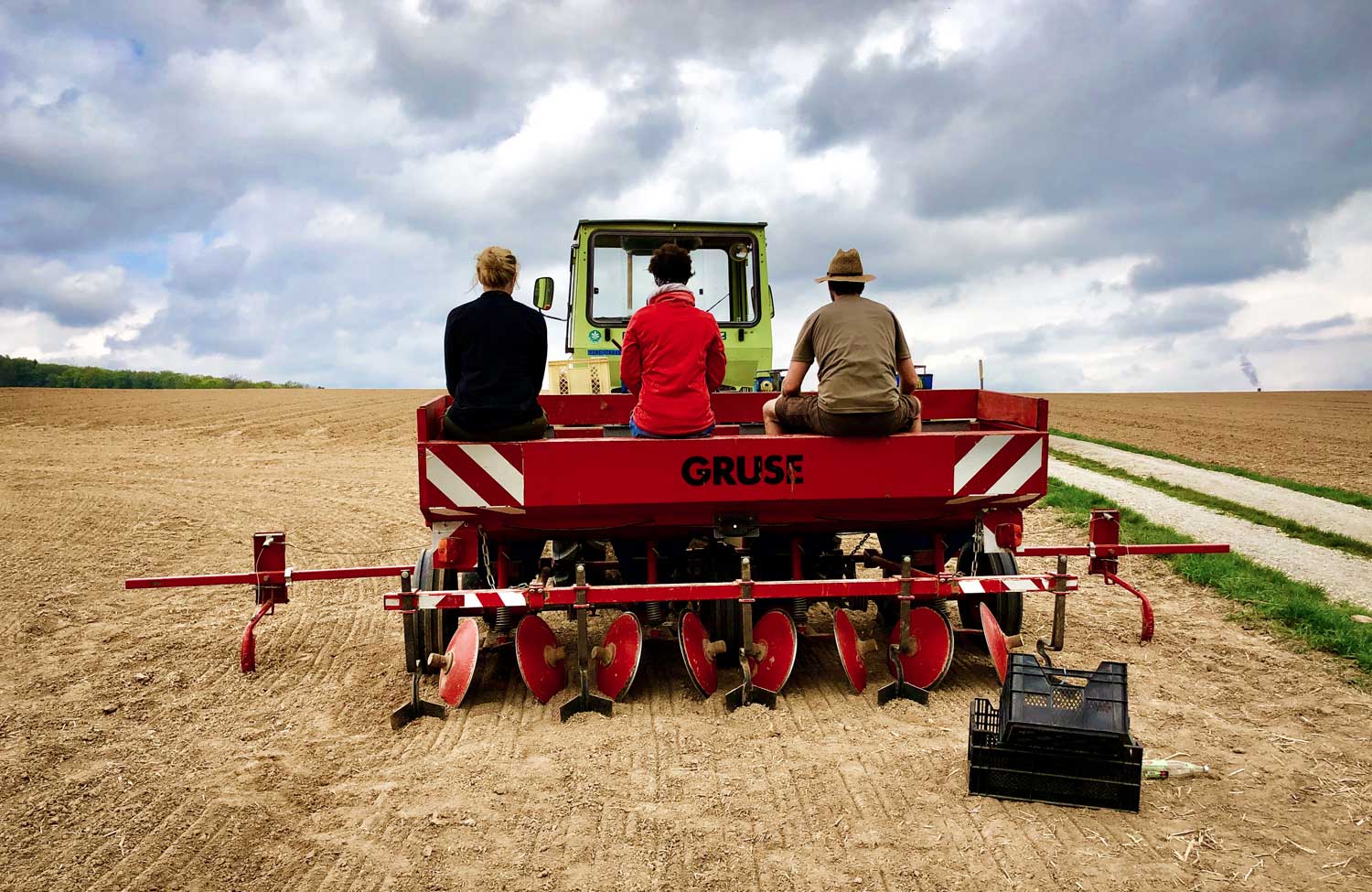 Traktor - Hofarbeit beim Carlbauer